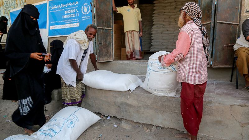 State Department says life-saving wheat headed for Yemen won&rsquo;t go to waste and US may redirect ship after CNN reporting